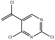 5-(1-chlorovinyl)-2,4-dichloropyrimidine 구조식 이미지