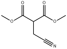 Propanedioic acid, (cyanomethyl)-, dimethyl ester (9CI) 구조식 이미지