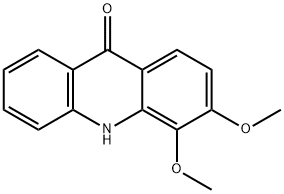 3,4-Dimethoxyacridin-9(10H)-one 구조식 이미지