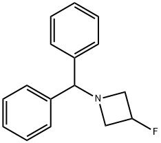 1-Benzhydryl-3-fluoroazetidine 구조식 이미지