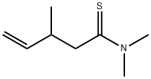 4-Pentenethioamide,  N,N,3-trimethyl- Structure