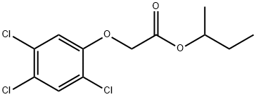 butan-2-yl 2-(2,4,5-trichlorophenoxy)acetate Structure