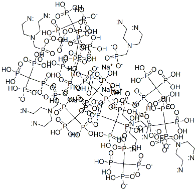 pentasodium pentahydrogen [[(phosphonatomethyl)imino]bis[ethane-2,1-diylnitrilobis(methylene)]]tetrakisphosphonate 구조식 이미지