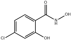 4-CHLORO-N,2-DIHYDROXYBENZAMIDE Structure