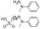 1-METHYL-1-PHENYLHYDRAZINE SULFATE (2:1) Structure