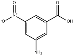 3-Amino-5-nitrobenzoic acid  구조식 이미지