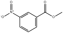 Methyl 3-nitrobenzoate 구조식 이미지