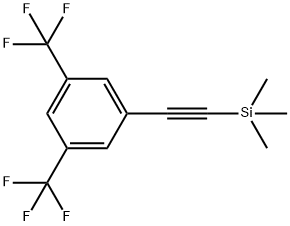 (3,5-BIS(TRIFLUOROMETHYL)PHENYLETHYNYL)& Structure