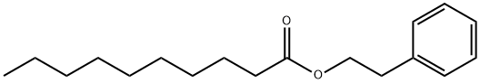 phenethyl decanoate Structure