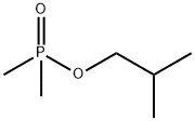 DIMETHYLPHOSPHINIC ACID ISOBUTYL ESTER Structure