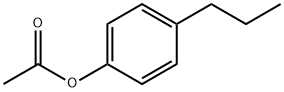 p-프로필페닐아세테이트 구조식 이미지