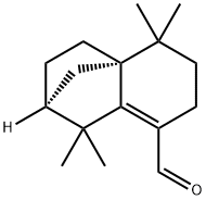 (2S)-1,3,4,5,6,7-hexahydro-1,1,5,5-tetramethyl-2H-2,4a-methanonaphthalene-8-carbaldehyde 구조식 이미지