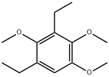 벤젠,1,3-디에틸-2,4,5-트리메톡시-(9CI) 구조식 이미지