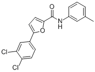 5-(3,4-DICHLOROPHENYL)-N-(3-METHYLPHENYL)-2-FURANCARBOXAMIDE Structure