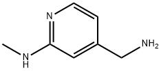(4-아미노메틸-피리딘-2-일)-메틸-아민 구조식 이미지