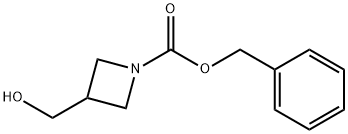 벤질3-(하이드록시메틸)아제티딘-1-카르복실레이트 구조식 이미지