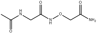 Acetamide,  2-(acetylamino)-N-(2-amino-2-oxoethoxy)- 구조식 이미지
