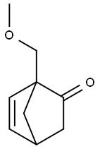 1-메톡시메틸노보른-5-엔-2-온 구조식 이미지