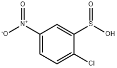 2-chloro-5-nitrobenzenesulphinic acid 구조식 이미지