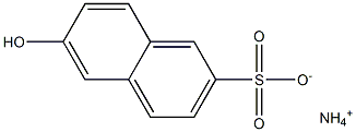 6-hydroxy-2-naphthalenesulfonicacimonoammoniumsalt 구조식 이미지