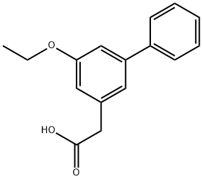 5-Ethoxy-3-biphenylacetic acid 구조식 이미지
