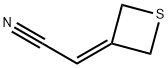 2-(Thietan-3-ylidene)acetonitrile 구조식 이미지
