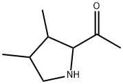 Ethanone, 1-(3,4-dimethyl-2-pyrrolidinyl)- (9CI) Structure