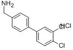 [4-(3,4-DICHLOROPHENYL)PHENYL]METHYLAMINE HYDROCHLORIDE 구조식 이미지