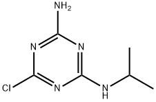 ATRAZINE-DESETHYL 구조식 이미지