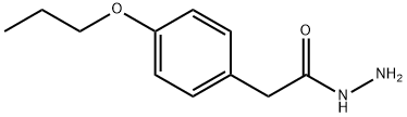 4-PROPOXY-BENZENEACETIC ACID HYDRAZIDE Structure