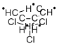 CYCLOPENTADIENYLHAFNIUM TRICHLORIDE Structure