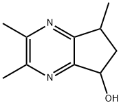 5H-Cyclopentapyrazin-5-ol,6,7-dihydro-2,3,7-trimethyl-(9CI) 구조식 이미지