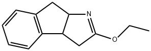 Indeno[2,1-b]pyrrole, 2-ethoxy-3,3a,8,8a-tetrahydro- (9CI) 구조식 이미지