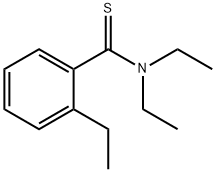 Benzenecarbothioamide, N,N,2-triethyl- (9CI) 구조식 이미지