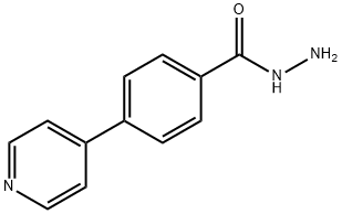 Benzoic acid, 4-(4-pyridinyl)-, hydrazide (9CI) 구조식 이미지