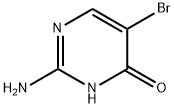2-amino-5-bromo-4-pyrimidinol Structure