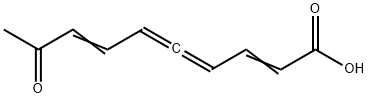 9-Oxo-2,4,5,7-decatetraenoic acid 구조식 이미지