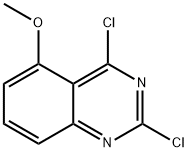 8-METHOXY-2,4-DICHLOROQUINAZOLINE 구조식 이미지