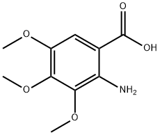 2-AMINO-3,4,5-TRIMETHOXYBENZOIC ACID 구조식 이미지