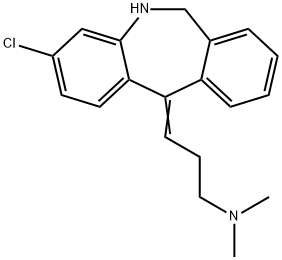 N-[(2Z)-2-(3-chloro-10H-acridin-9-ylidene)ethyl]-N-ethyl-ethanamine Structure