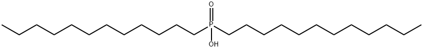 didodecylphosphinic acid Structure