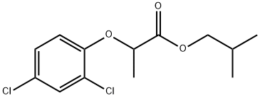 isobutyl 2-(2,4-dichlorophenoxy)propionate 구조식 이미지