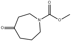 1H-아제핀-1-카르복실산,헥사히드로-4-옥소-,메틸에스테르 구조식 이미지