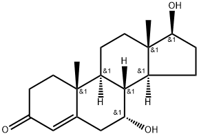 7-hydroxytestosterone Structure