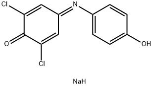2,6-디클로로인도페놀 나트륨 염 구조식 이미지