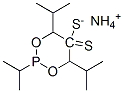 2,4,6-tris(isopropyl)-5-mercapto-1,3,2-dioxaphosphorinane 5-sulphide, ammonium salt  Structure