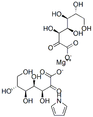 bis(5-oxo-L-prolinato-N1,O2)magnesium Structure