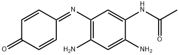 6201-71-4 N-(2,4-diamino-5-(4-oxocyclohexa-2,5-dienylideneamino)phenyl)acetamide