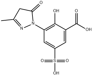 6201-74-7 1-(2-hydroxy-3-carboxy-5-sulfophenyl)-3-methyl-5-pyrazolone