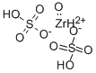 Zirconium oxide sulfate Structure